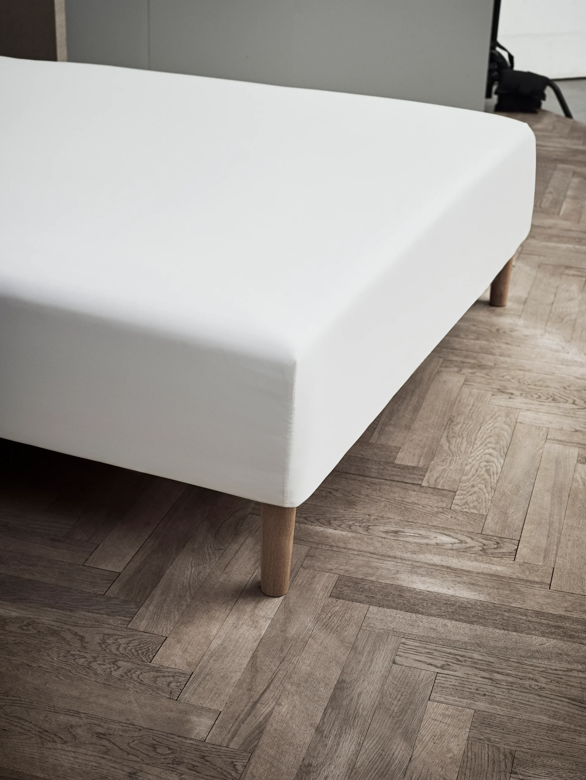 Boxlagen 90x30x210 cm i hvid fra serien Percale Lagner