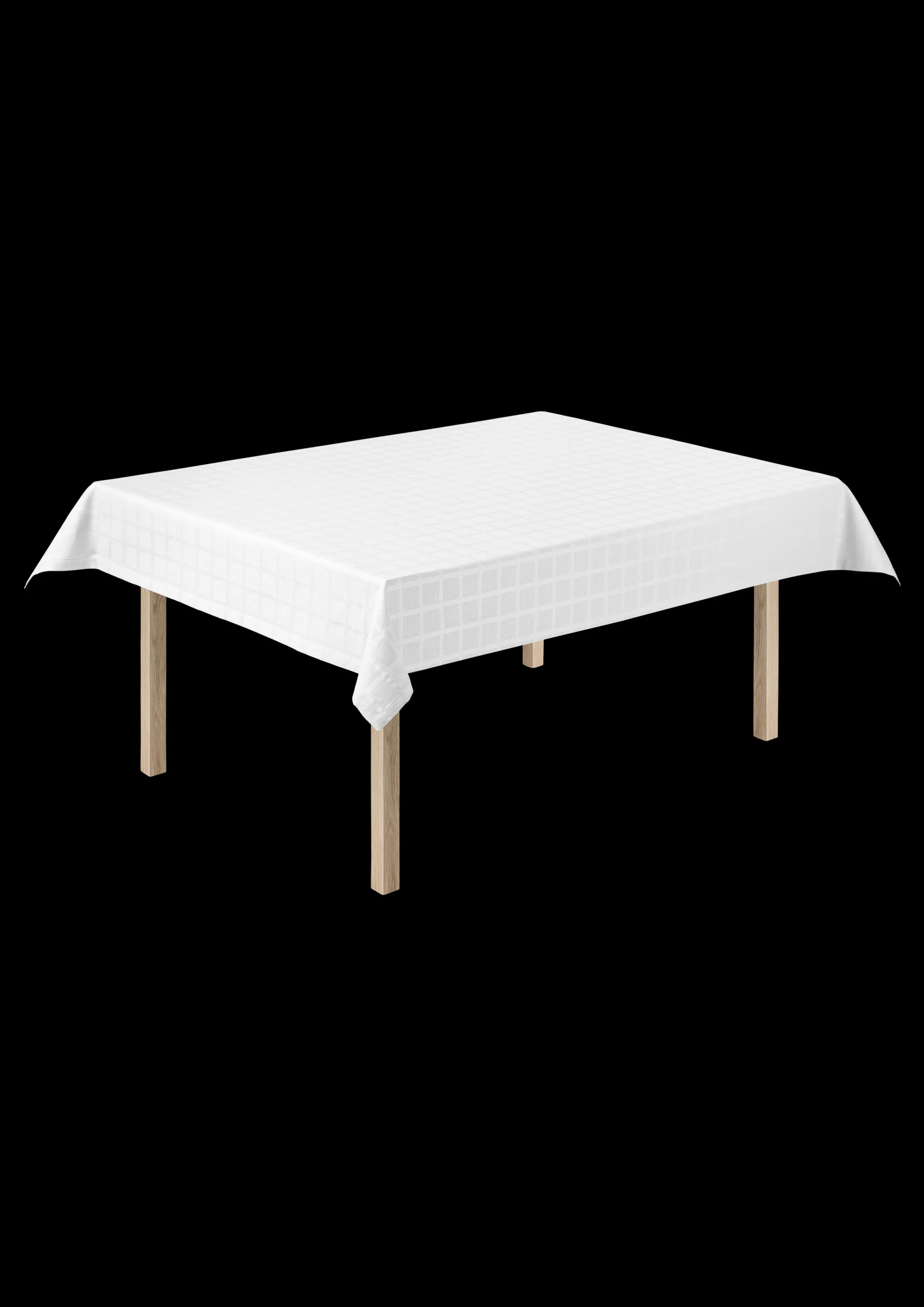 Online Brick Damaskdug 150x320 cm hvid - Køb her Duge|Duge