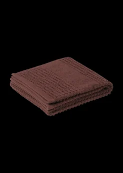 New Check Håndklæde 50x100 cm chokolade | Køb her Håndklæder