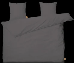 Outlet Cube Sengetøj 200x200 cm mørk grå DK | Køb her Sengetæj