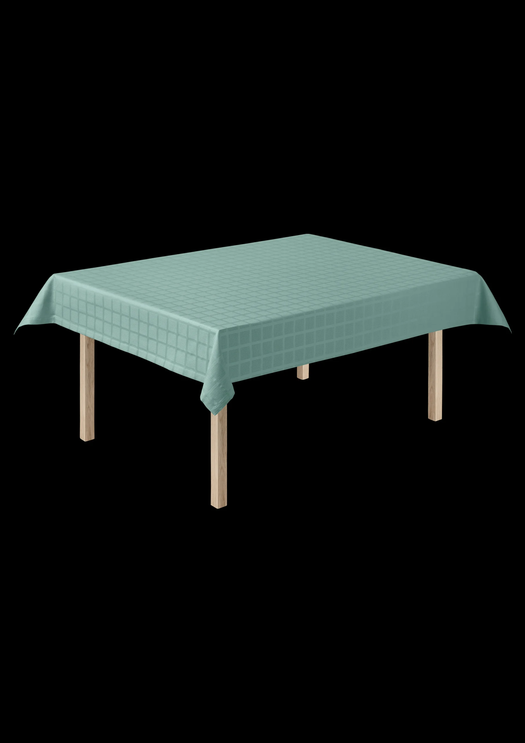 Best Damaskdug 150x370 cm i blå fra serien Brick | Køb her Duge|Duge