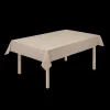 Discount Damaskdug 150x350 cm i sand fra serien Cross | Køb her Duge|Duge