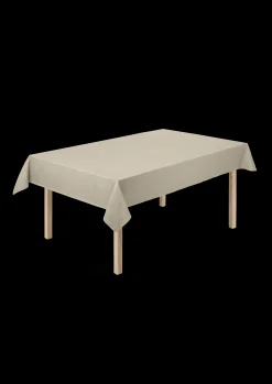 Online Damaskdug 150x350 cm i sand fra serien Piquet | Køb her Duge|Duge