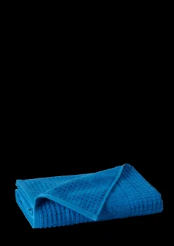 Discount Håndklæde 70x140 cm i blå fra serien Check | Køb her Håndklæder