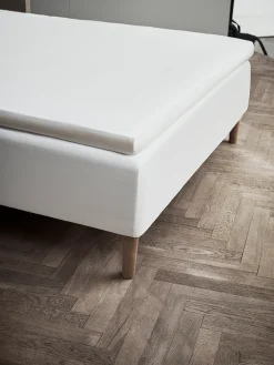 Clearance Kuvertlagen 90x210 cm i hvid fra serien Percale Lagner