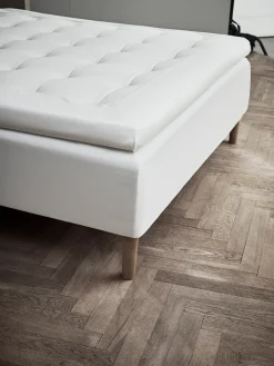 Outlet Kuvertlagen 90x200 cm i hvid fra serien Percale Lagner