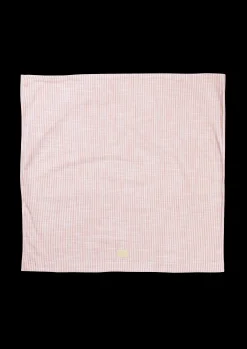 Sale Monochrome Lines Pudebetræk 63x60 cm rosa/hvid Pudebetræk