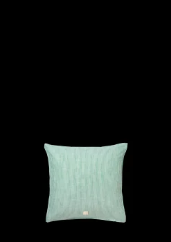 Outlet Monochrome Lines Pudebetræk 63x60cm grøn/hvid | Køb her Pudebetræk
