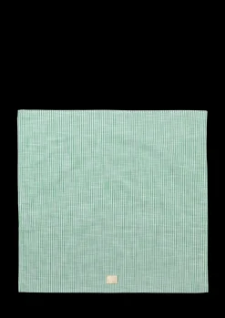 Outlet Monochrome Lines Pudebetræk 63x60cm grøn/hvid | Køb her Pudebetræk