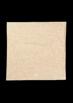 Hot Monochrome Lines Pudebetræk 63x60 cm okker/hvid Pudebetræk