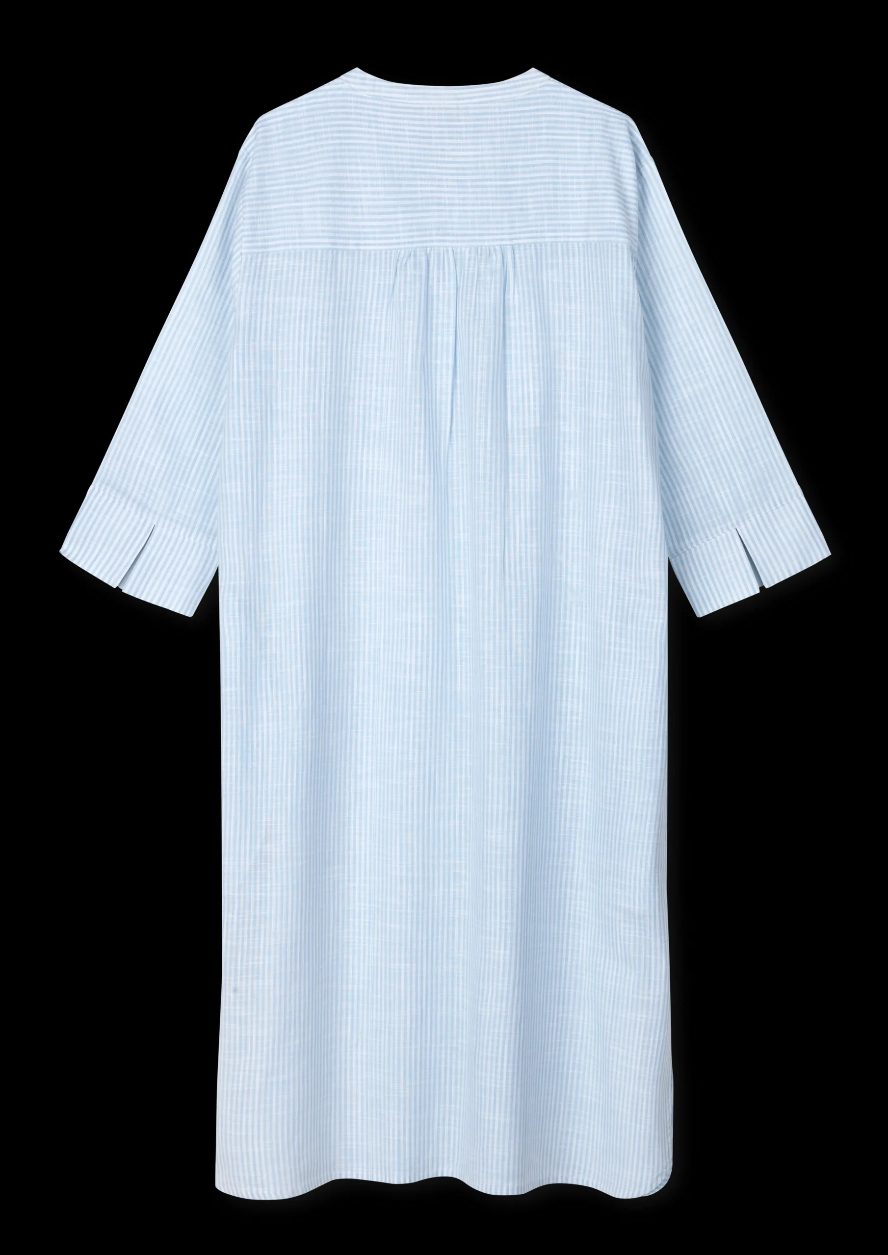 New Monochrome Lines Sonja dress XS lys blå/hvid | Køb her Kjoler|Nattøj