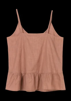 Discount Monochrome Liv chemise S/M støvet rød | Køb her Nattøj|Toppe