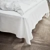 Clearance Percale Fladt lagen 150x250 cm hvid | Køb her Lagner