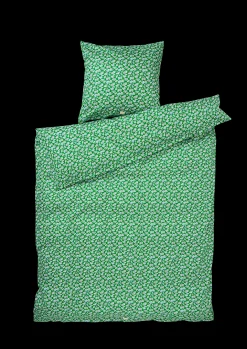 Discount Pleasantly Sengetøj 140x200 cm grøn DK | Køb her Sengetæj