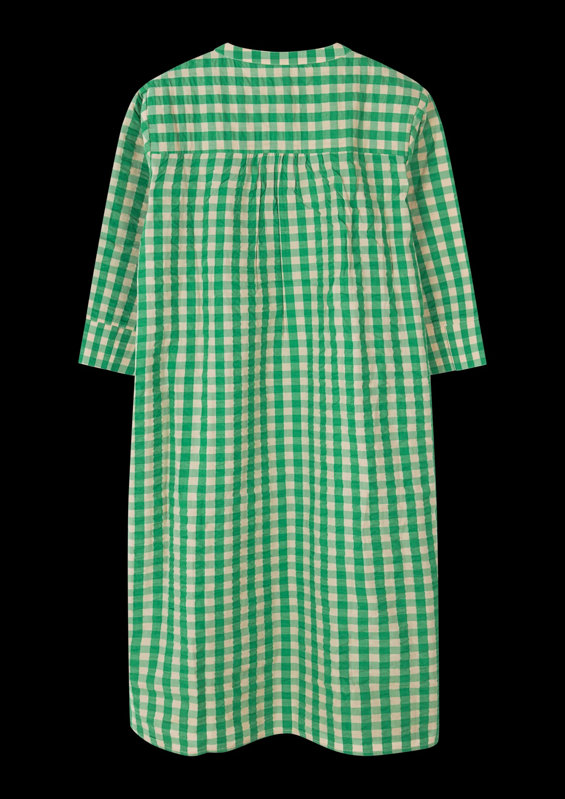 Best Sonja dress S/M i grøn fra serien Bæk&Bølge | Køb her Kjoler|Nattøj