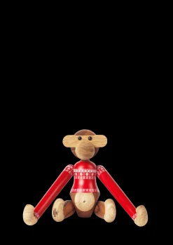 Hot Abe Julesweater 2024 lille teak/limba | Køb nu Træfigurer & Skulpturer