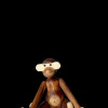 Hot Abe lille i træ fra serien Monkey | Køb her Træfigurer & Skulpturer