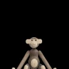 Clearance Abe lille i træ fra serien Monkey | Køb her Træfigurer & Skulpturer