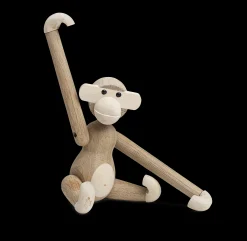 Abe lille i træ fra serien Monkey | Køb her Træfigurer & Skulpturer