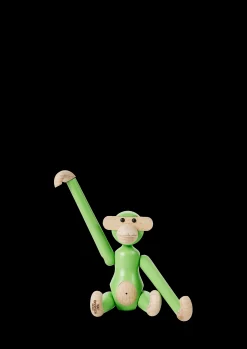 New Abe mini i grøn fra serien Monkey | Køb her Nyheder|Træfigurer & Skulpturer