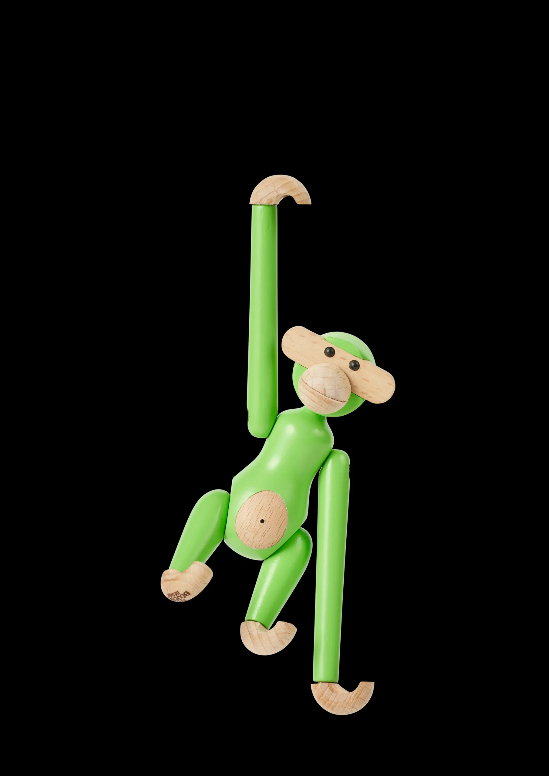 New Abe mini i grøn fra serien Monkey | Køb her Nyheder|Træfigurer & Skulpturer