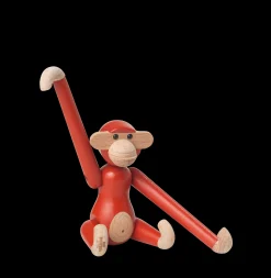 Hot Abe mini i rød fra serien Monkey | Køb her Træfigurer & Skulpturer