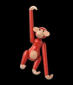 Hot Abe mini i rød fra serien Monkey | Køb her Træfigurer & Skulpturer