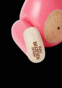 Clearance Abe mini i rosa fra serien Monkey | Køb her Nyheder|Træfigurer & Skulpturer