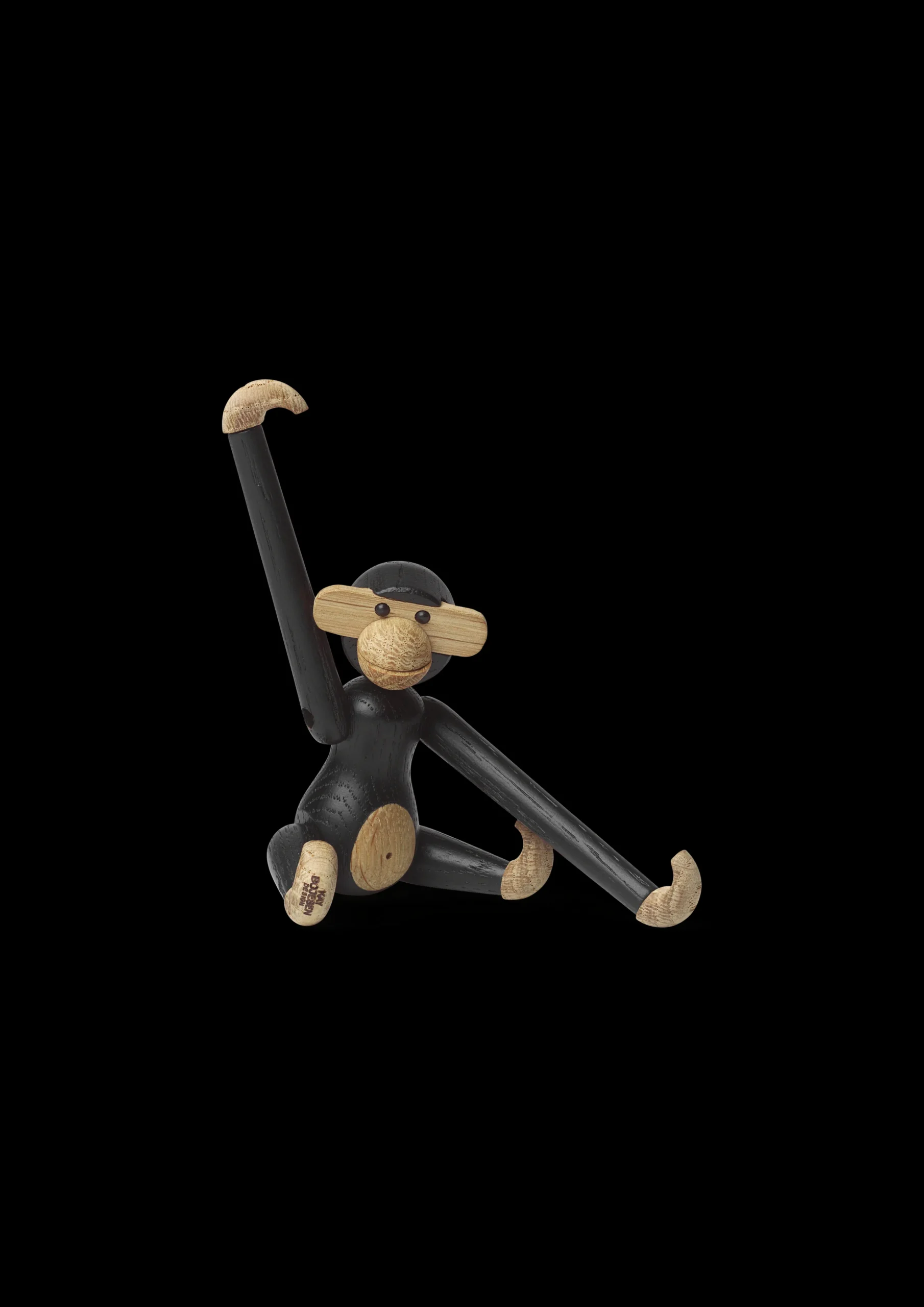 Discount Abe mini i træ fra serien Monkey | Køb her Træfigurer & Skulpturer