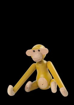 Best Abe mini vintage gul | Køb hos Rosendahl.com Træfigurer & Skulpturer