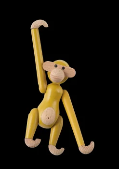 Best Abe mini vintage gul | Køb hos Rosendahl.com Træfigurer & Skulpturer
