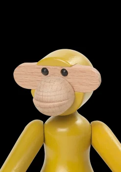 Best Abe mini vintage gul | Køb hos Rosendahl.com Træfigurer & Skulpturer