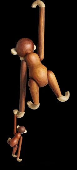 Sale Abe stor i træ fra serien Monkey | Køb her Træfigurer & Skulpturer