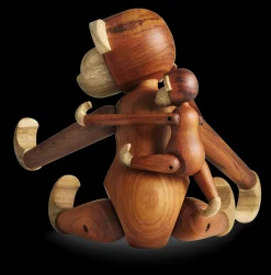 Sale Abe stor i træ fra serien Monkey | Køb her Træfigurer & Skulpturer