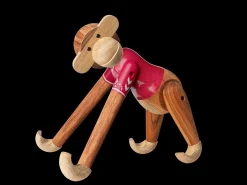 Hot Abe x DBU Kvinde 2024 stor teak/limba - Køb her Træfigurer & Skulpturer