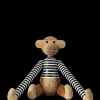 Sale Abe x Nørgaard paa Strøget mellem sort/hvid Træfigurer & Skulpturer