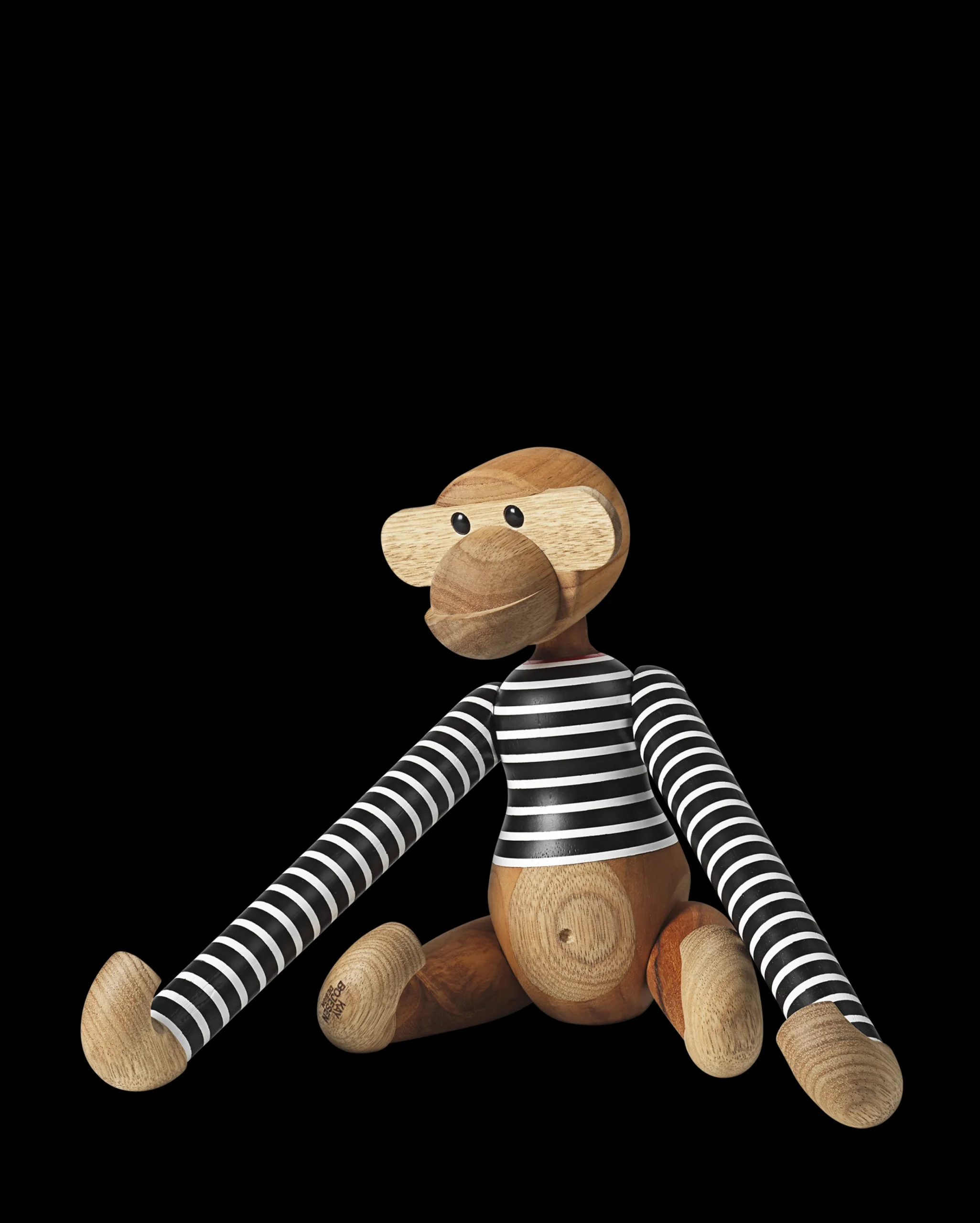 Sale Abe x Nørgaard paa Strøget mellem sort/hvid Træfigurer & Skulpturer