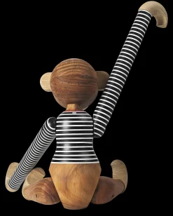 Clearance Abe x Nørgaard paa Strøget stor sort/hvid Træfigurer & Skulpturer