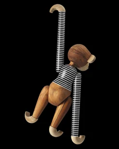 Clearance Abe x Nørgaard paa Strøget stor sort/hvid Træfigurer & Skulpturer