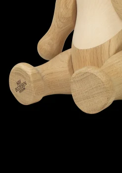 Hot Bjørn stor eg/ahorn | Køb hos Rosendahl.com Træfigurer & Skulpturer