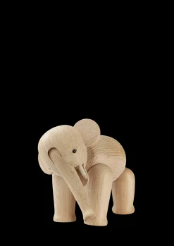 Clearance Elefant mini i træ fra serien Other animals Træfigurer & Skulpturer
