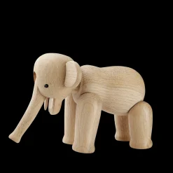 Clearance Elefant mini i træ fra serien Other animals Træfigurer & Skulpturer