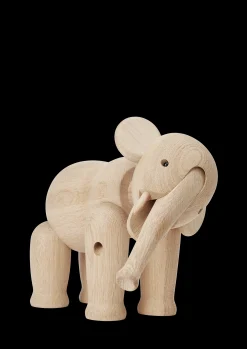 Clearance Elefant stor i træ fra serien Other animals Nyheder|Træfigurer & Skulpturer
