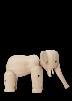 Clearance Elefant stor i træ fra serien Other animals Nyheder|Træfigurer & Skulpturer