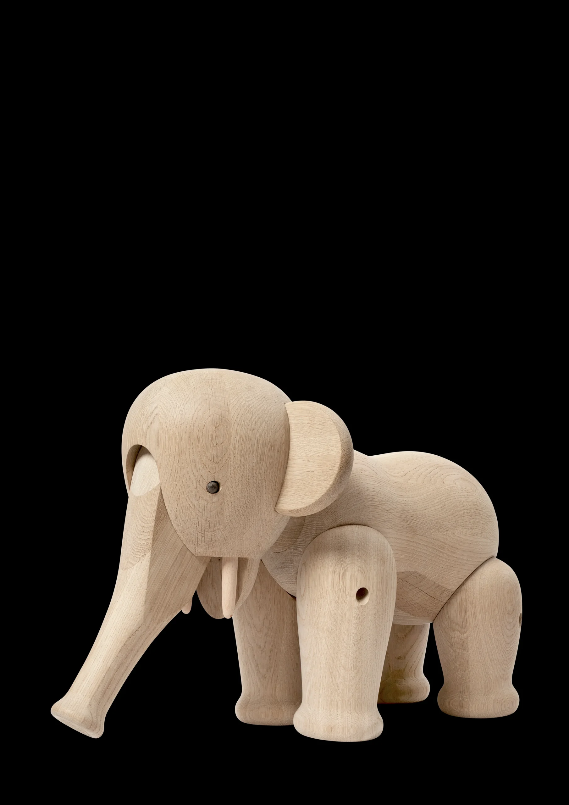 Sale Elefant XXL i træ fra serien Masterpieces Træfigurer & Skulpturer