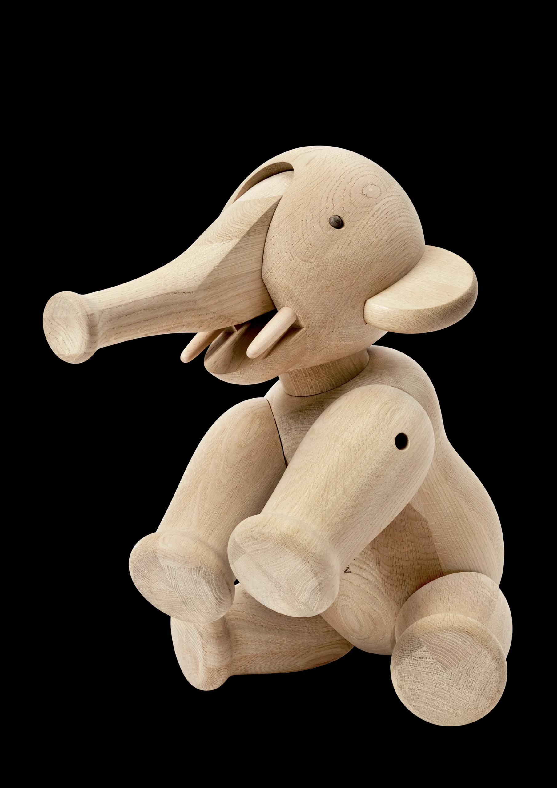 Sale Elefant XXL i træ fra serien Masterpieces Træfigurer & Skulpturer