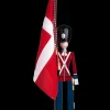 Clearance Fanebærer mellem rød/blå/hvid | Køb her Træfigurer & Skulpturer