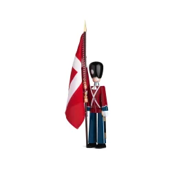 Clearance Fanebærer mellem rød/blå/hvid | Køb her Træfigurer & Skulpturer