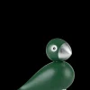 Sale Georg Sangfugl H15.5 cm i grøn | Køb her Træfigurer & Skulpturer