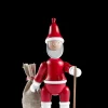 Outlet Julemand H19.5 cm i rød fra serien Figurines Træfigurer & Skulpturer